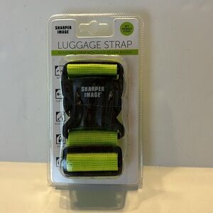 Sharper Image 6’ Luggage Strap in Lime Green